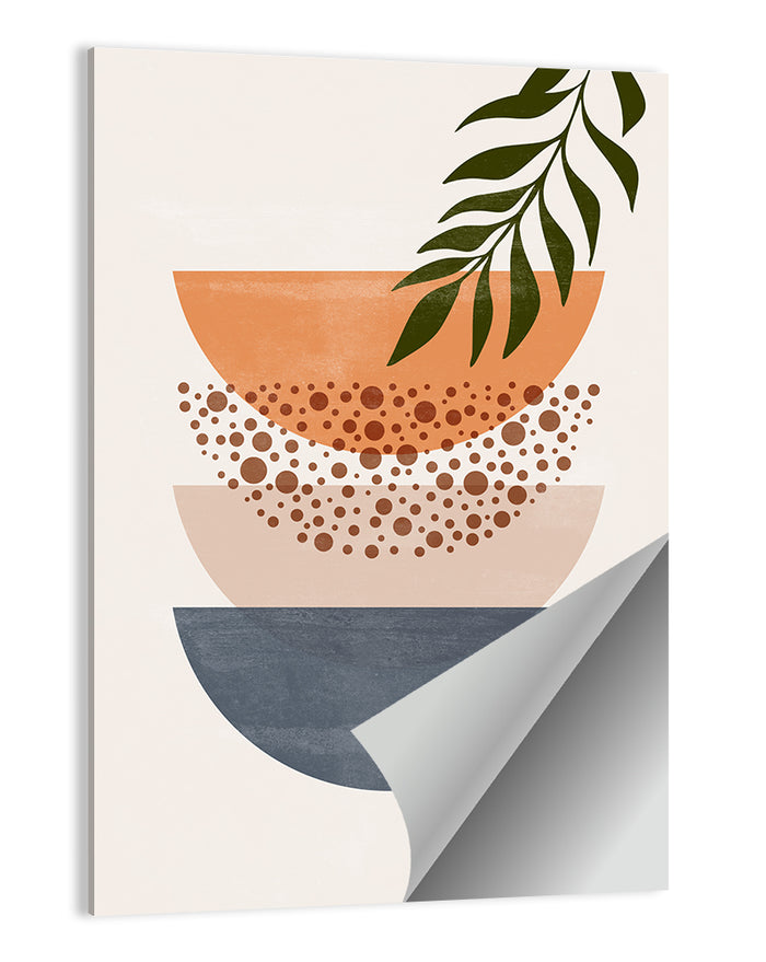 Stepping Stones Minimalist Wall Art as a poster print