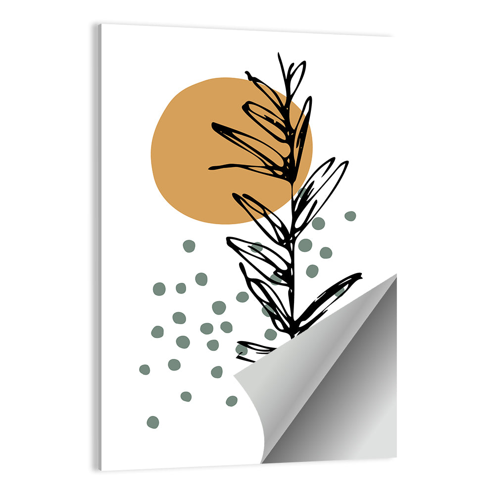 Ink Botanical Sun Study Wall Art
