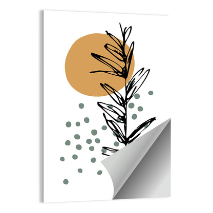 Ink Botanical Sun Study Wall Art
