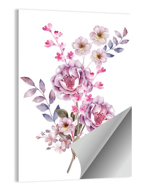 Watercolor Floral Wall Art