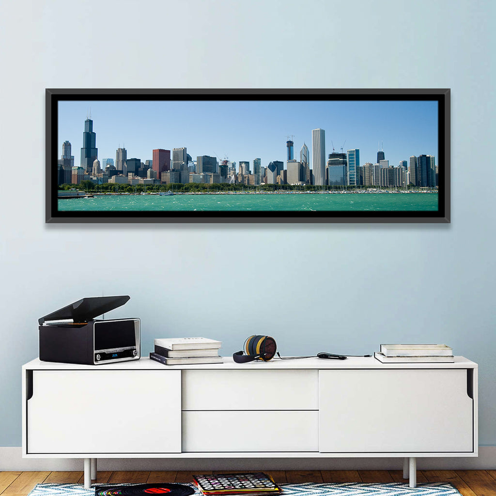 Chicago Skyline with Willis Tower Wall Art