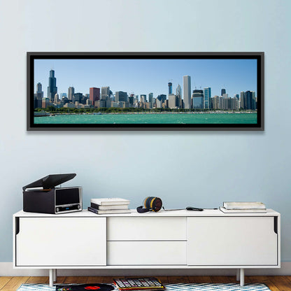 Chicago Skyline with Willis Tower Wall Art