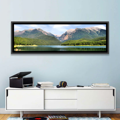 Mission Mountain Lake Reflection Wall Art