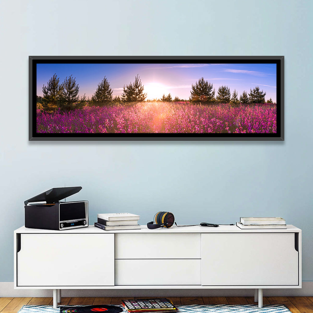 Sunrise Wildflower Meadow Wall Art