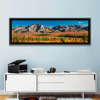Denali Autumn Peaks Wall Art