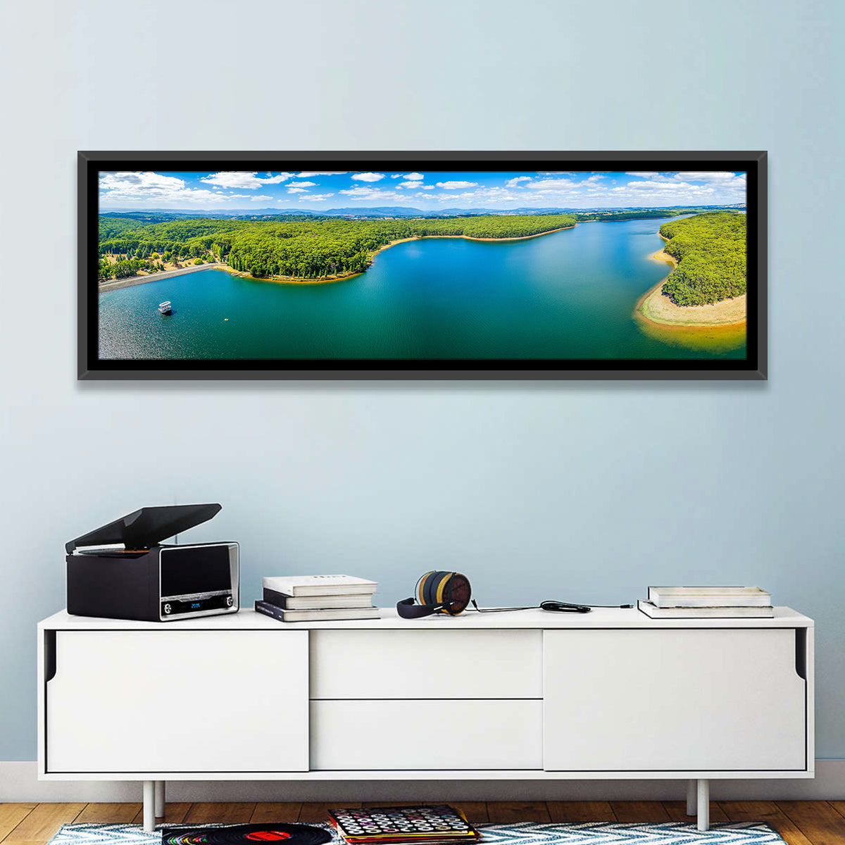 Silvan Reservoir Shoreline Wall Art