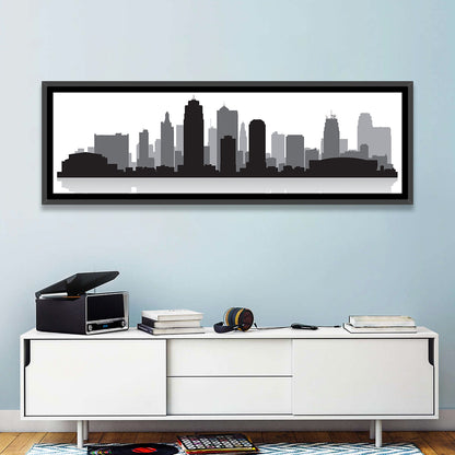 Kansas City Skyline Wall Art