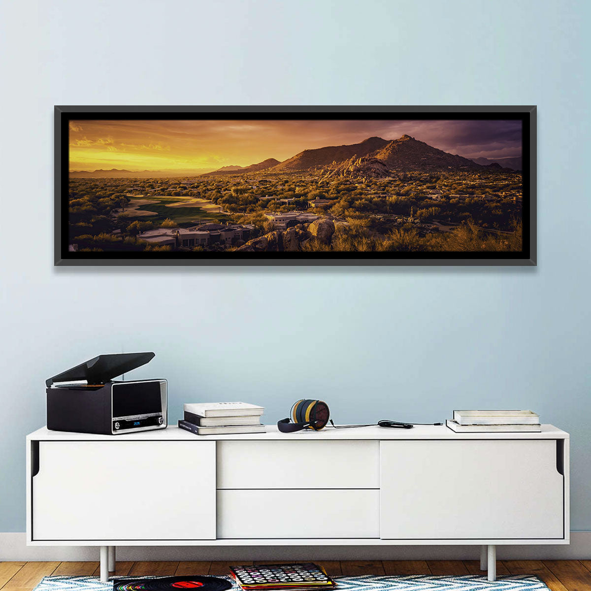 Scottsdale Desert Sunset Wall Art