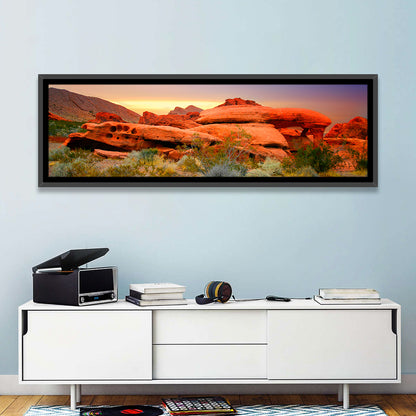 Red Rock Canyon Sunset Wall Art