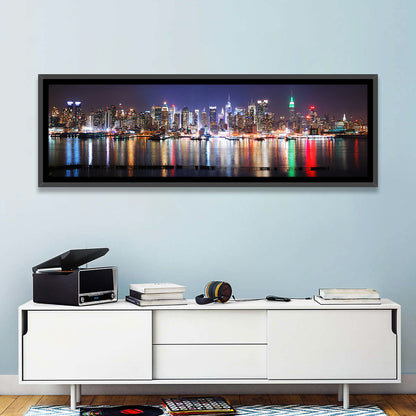 New York Skyline Reflection Wall Art