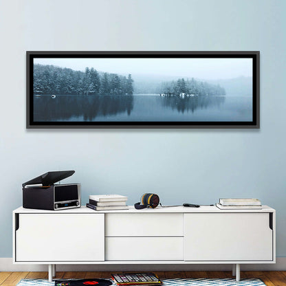 Burr Pond Winter Reflection Wall Art