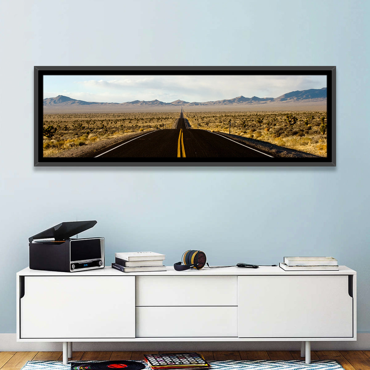 Nevada Desert Highway Wall Art