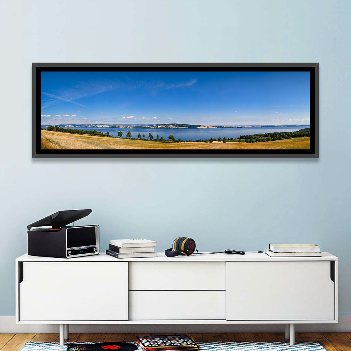 Lake Mjosa Summer View Wall Art