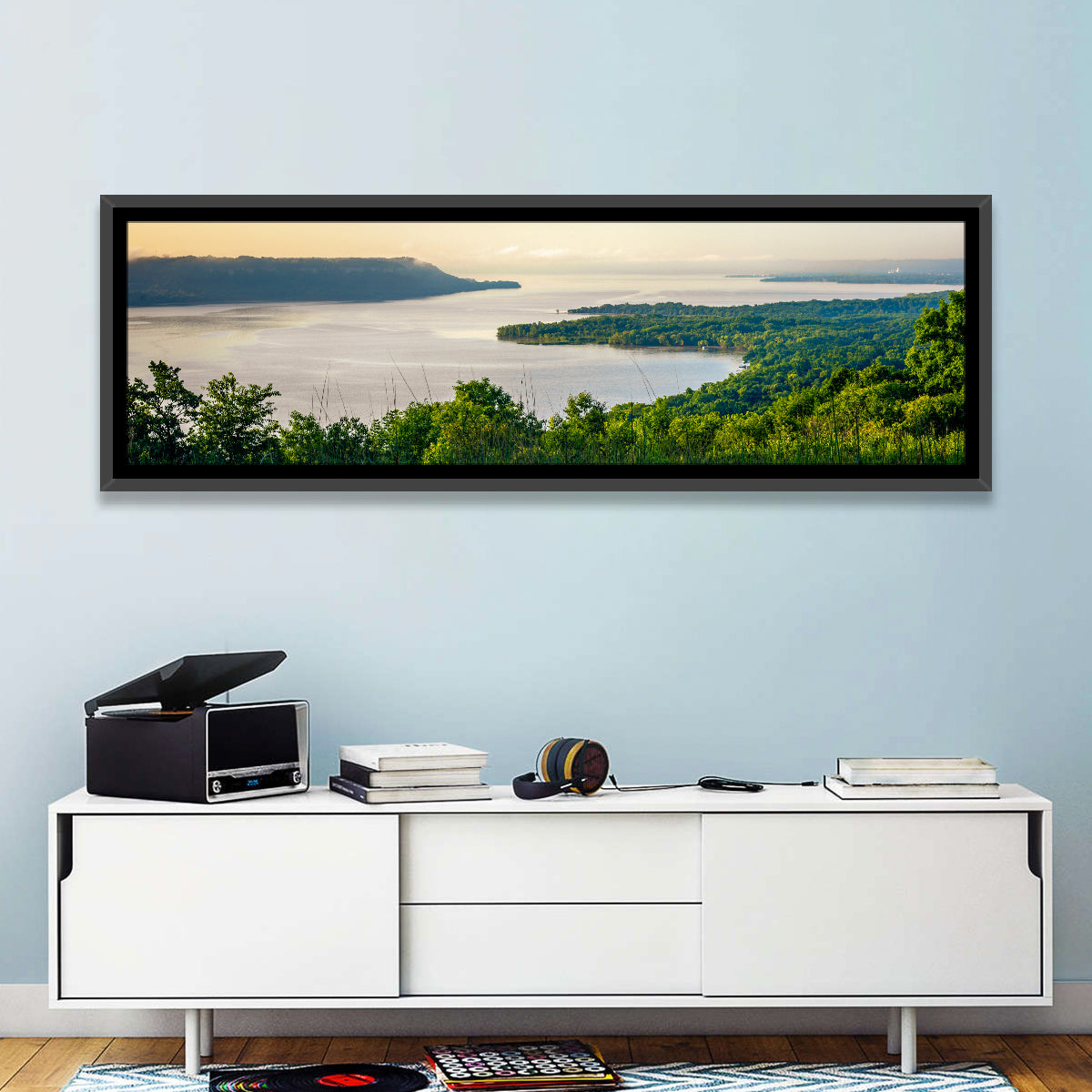Mississippi River and Lake Pepin Wall Art