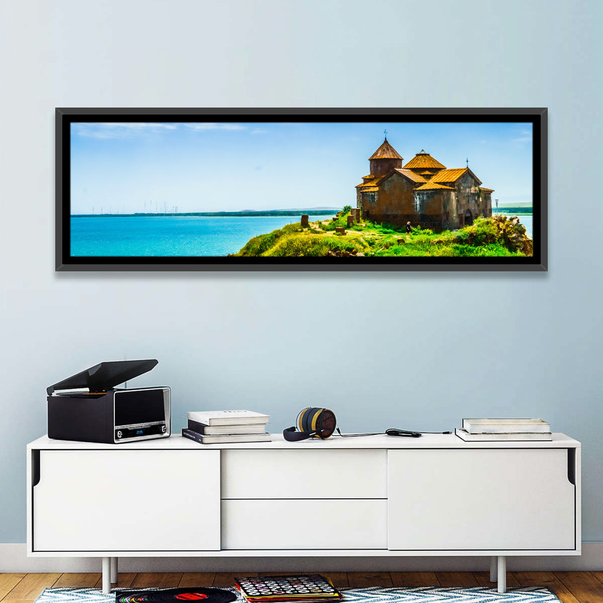 Sevanavank on Lake Sevan Wall Art