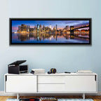Manhattan Skyline at Twilight Wall Art