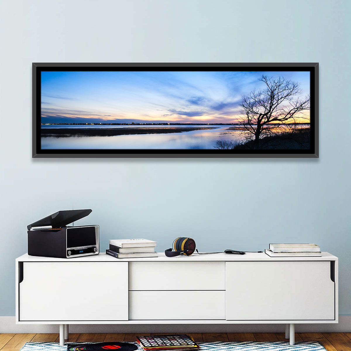 Lake Bemidji Twilight Wall Art