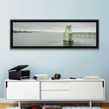 Lake Mcconaughy Intake Tower Wall Art