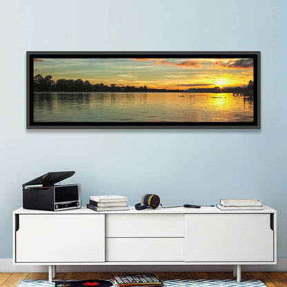 Lake Marion Golden Sunset Wall Art