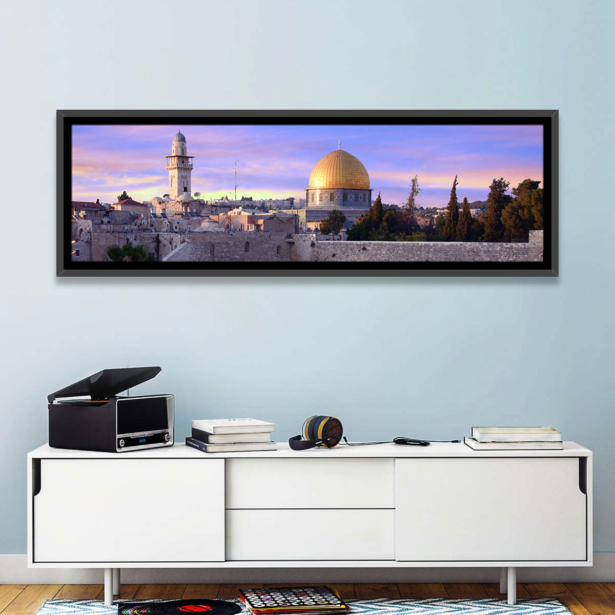 Al Aqsa at Golden Hour Wall Art