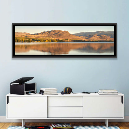 Osoyoos Lake Moonlit Reflection Wall Art