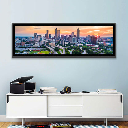 Downtown Atlanta Skyline Wall Art
