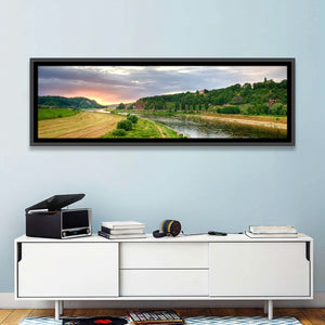 Elbe River Saxony Wall Art