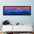 Mount Baker Alpenglow Wall Art