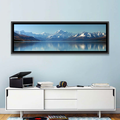 Aoraki Reflection Over Lake Pukaki Wall Art