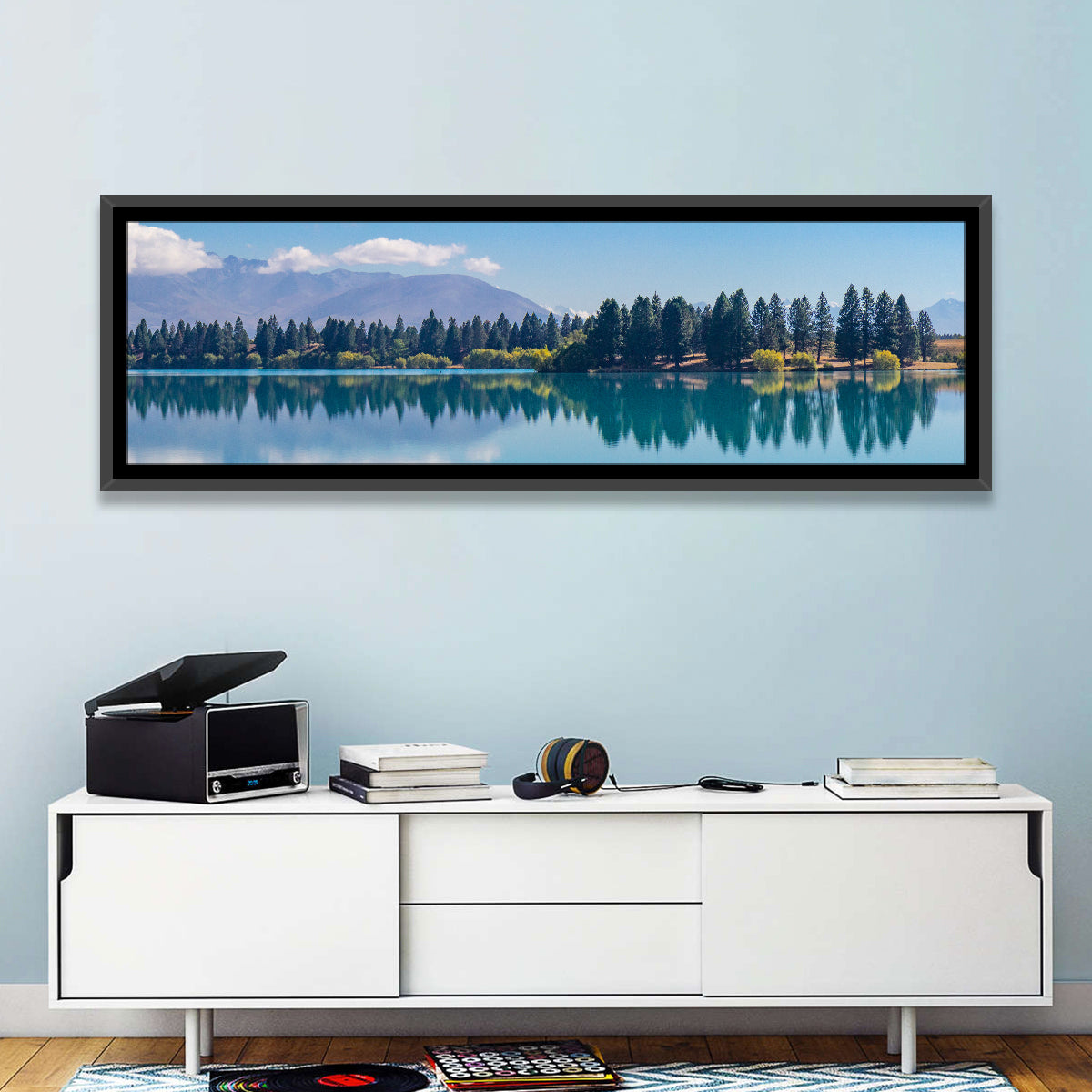 Lake Ruataniwha Reflection Wall Art