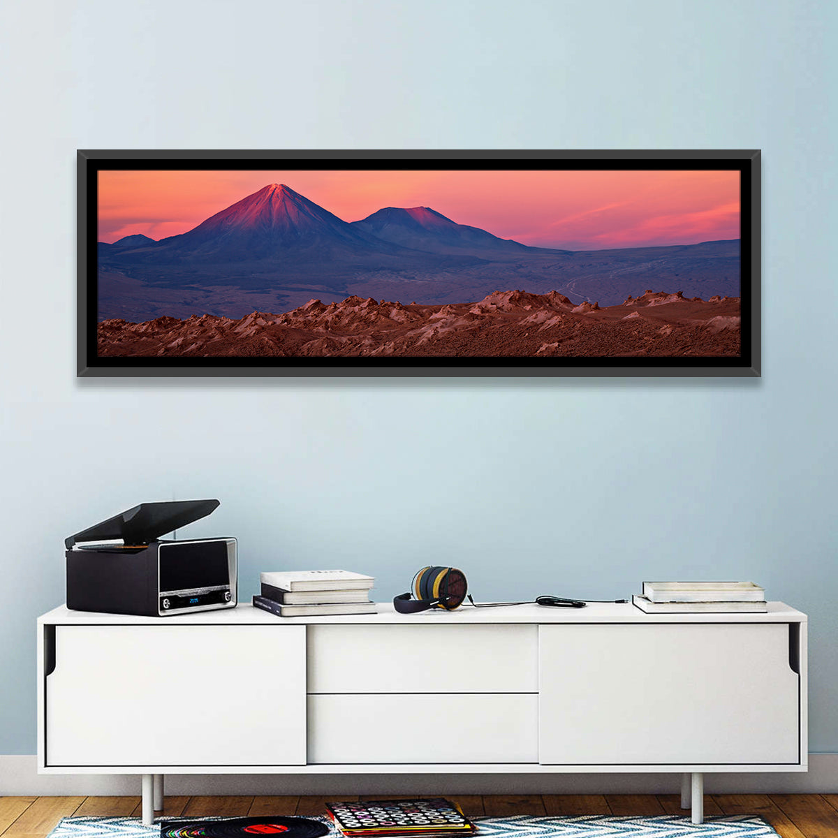 Valle De La Luna, Licancabur Volcano Wall Art