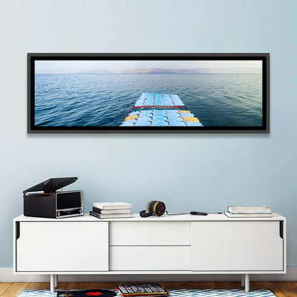 Galilee Floating Dock at Tiberias Wall Art