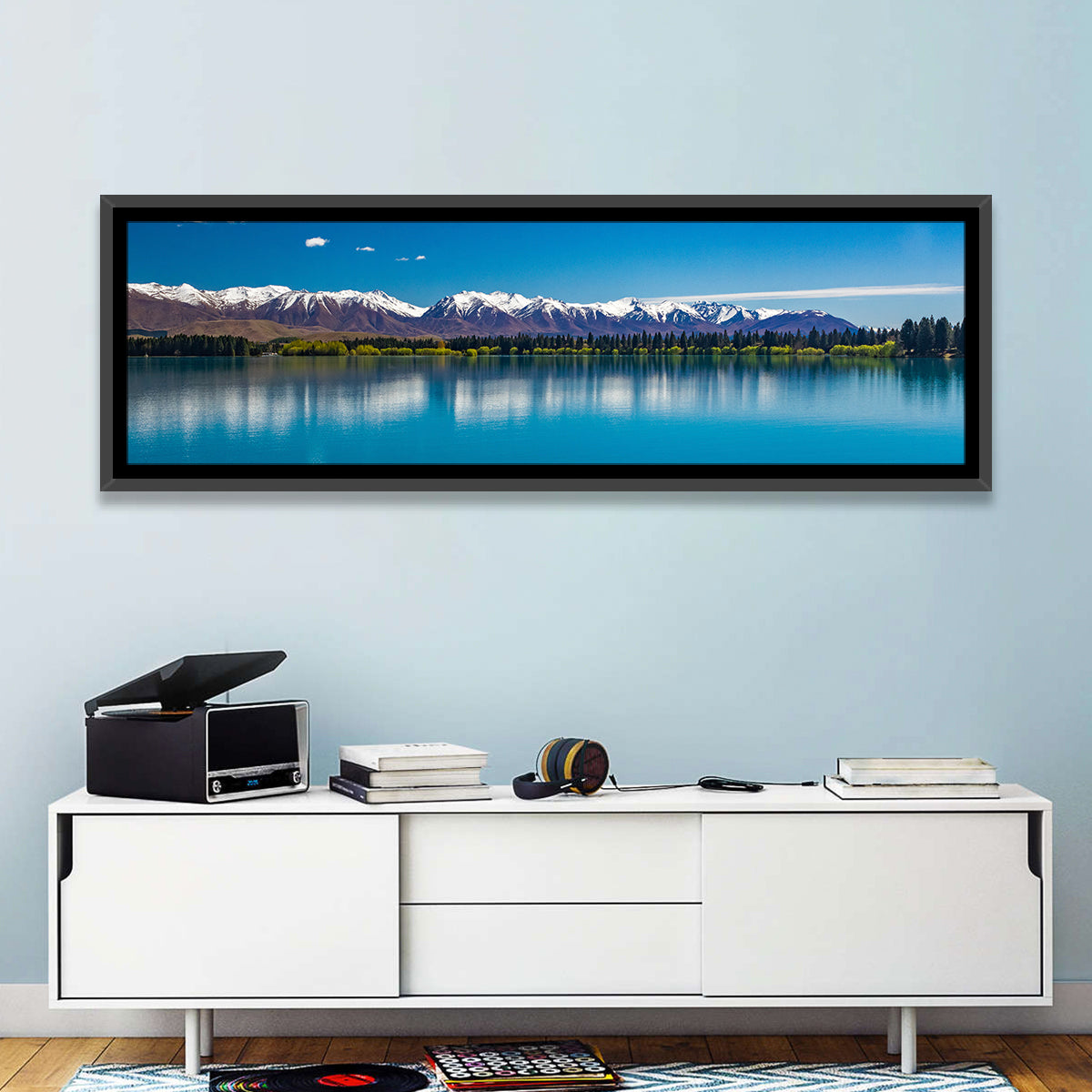 Lake Ruataniwha Reflection Wall Art