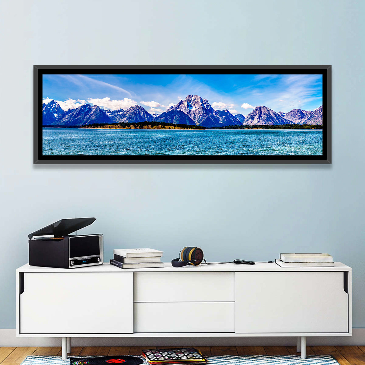 Mount Moran Over Jackson Lake Wall Art
