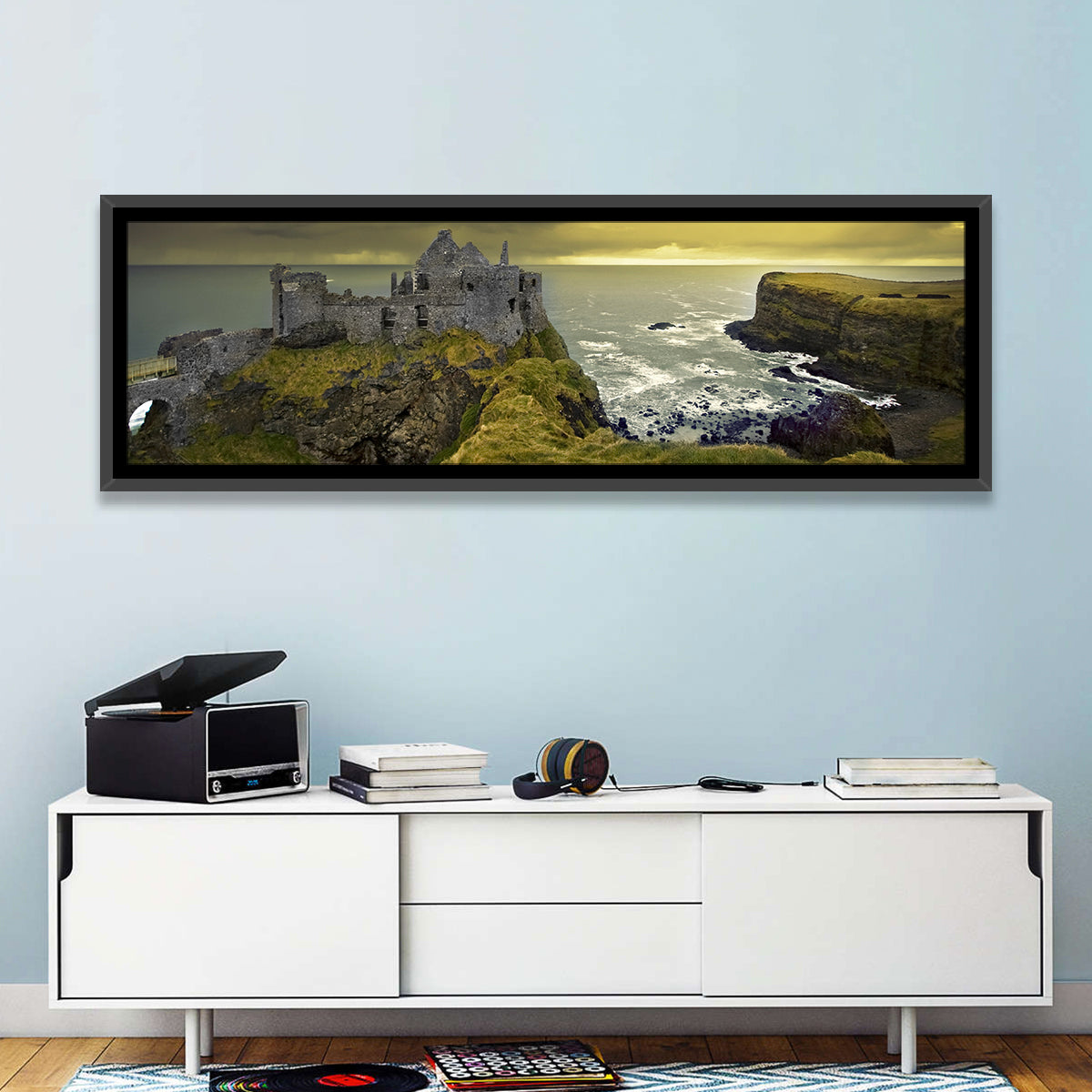 Dunluce Castle Ruins Wall Art