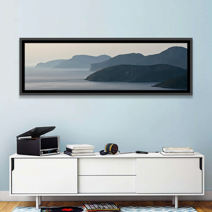 Kalymnos Shore at Blue Hour Wall Art