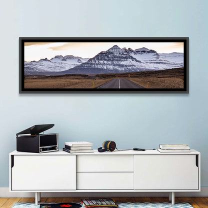 East Fjords Road at Dusk Wall Art