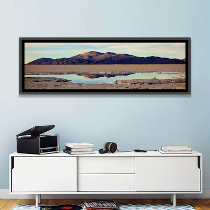 Salinas Grande Salt Flat Reflection Wall Art