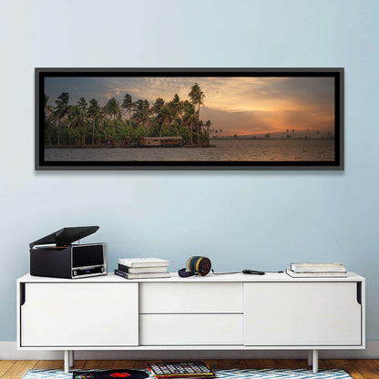 Vembanad Lake Sunset Wall Art