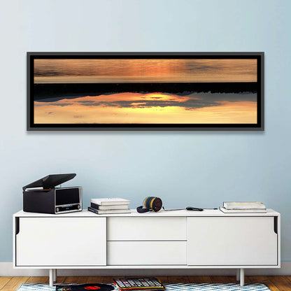 Lake Pleasant Golden Sunset Wall Art