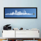 World Tour Cloud Skyline Wall Art