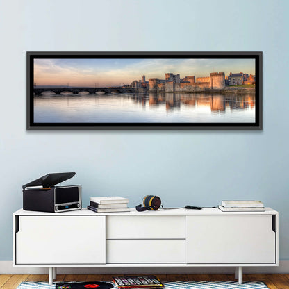 King John's Castle at Sunset Wall Art