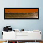 Lake Retba Aerial View Wall Art