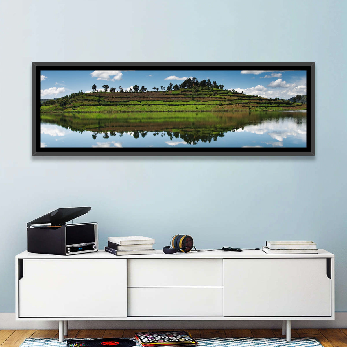 Bunyonyi Lake Reflection Wall Art