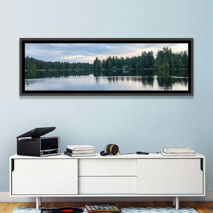 Beaver Lake Park Sunrise Reflection Wall Art