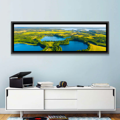 Narachanski Lake Meadows Aerial View Wall Art