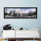 Lake O Hara Winter Reflection Wall Art