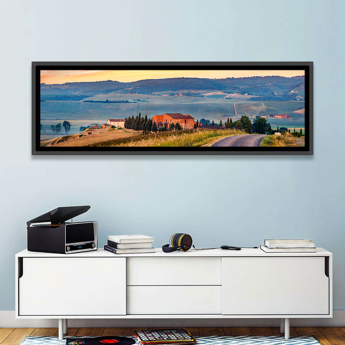 Tuscan Country Road Wall Art