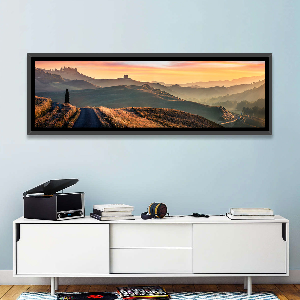 Country Road in Tuscany Wall Art