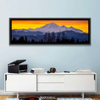 Sunrise Over Mount Baker Wall Art
